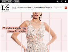 Tablet Screenshot of lucinhasilveira.com.br